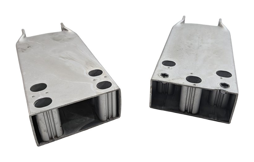 Thumbnail 2: 15-21 MERCEDES C300 C350 C400 C450 (W205) FRONT BUMPER REINFORCEMENT BRACKET SET
