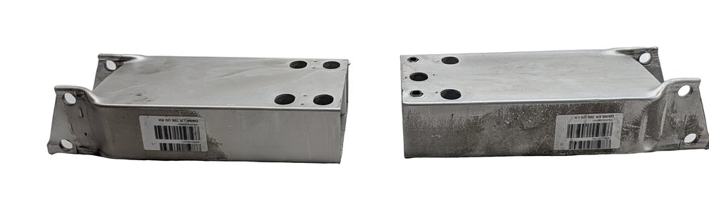 Thumbnail 3: 15-21 MERCEDES C300 C350 C400 C450 (W205) FRONT BUMPER REINFORCEMENT BRACKET SET