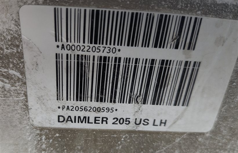Thumbnail 7: 15-21 MERCEDES C300 C350 C400 C450 (W205) FRONT BUMPER REINFORCEMENT BRACKET SET