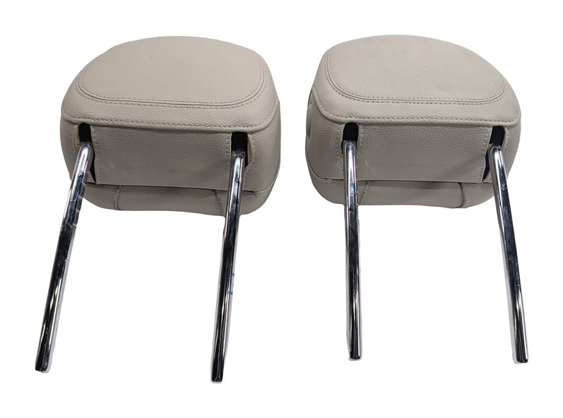 Thumbnail 3: 15-23 C300 GLC300 (W205 X253) FRONT HEADREST W/O LEATHER SET 2 (Beige)