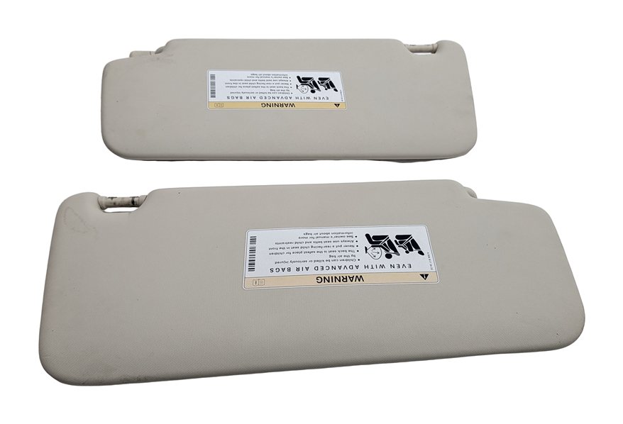 Thumbnail 3: 15-17 MERCEDES C300 C350 C400 C450 (W205) LEFT & RIGHT SUNVISOR SET 2 (Beige)