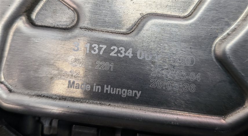 Thumbnail 5: 15-21 MERCEDES C300 C400 W205 ELECTRIC RADIATOR COOLING FAN MOTOR BLADE & SHROUD