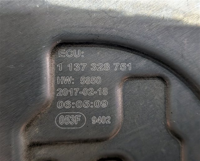 Thumbnail 6: 15-21 MERCEDES C300 C400 W205 ELECTRIC RADIATOR COOLING FAN MOTOR BLADE & SHROUD