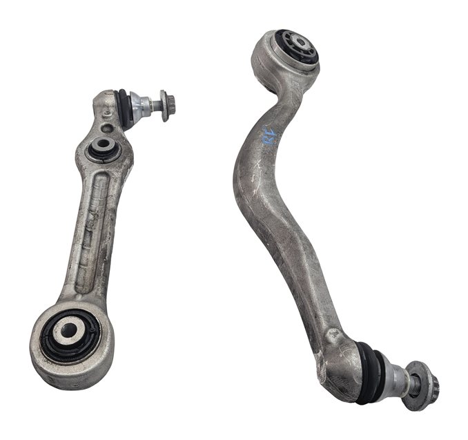 Thumbnail 4: 15-23 MERCEDES C300 E450 W205 W213 FRONT RIGHT LOWER CONTROL ARM STRUT ROD SET 2