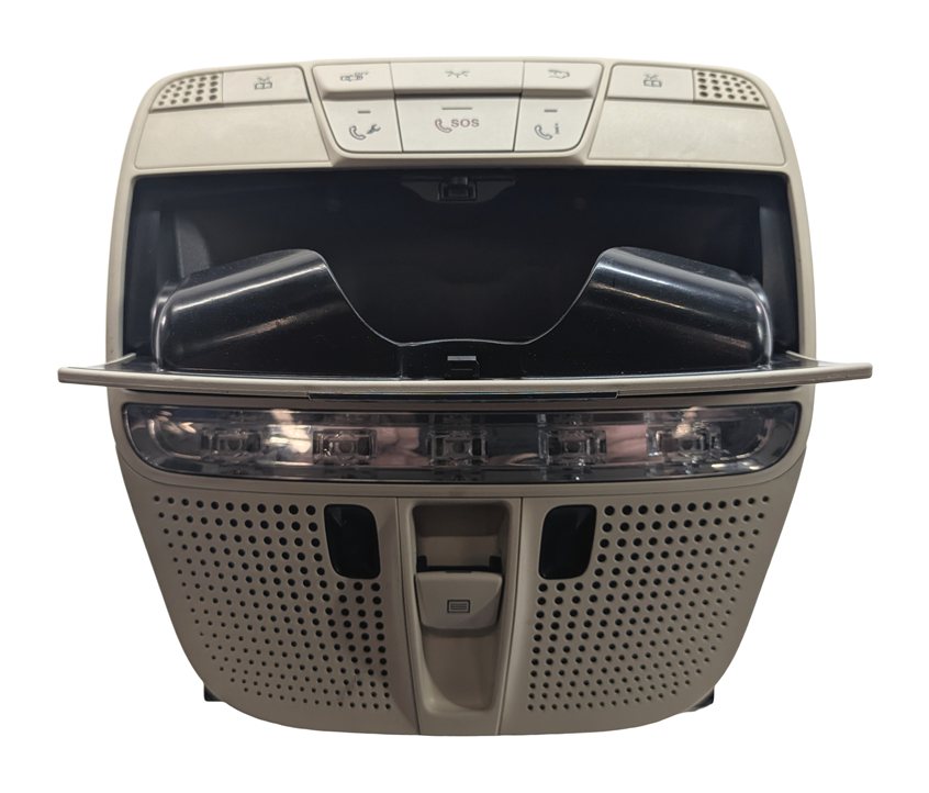 Thumbnail 2: 2017 MERCEDES C300 (W205) FRONT ROOF DOME COURTESY LIGHT (Beige)