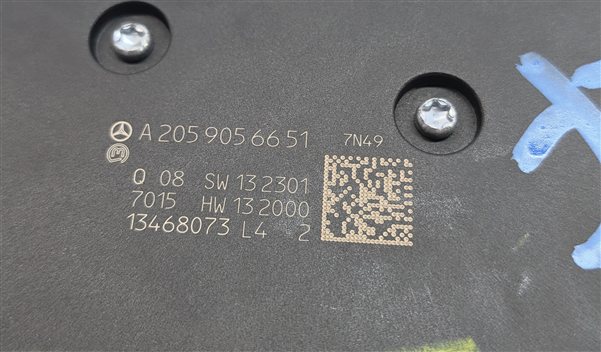 Thumbnail 5: 2017 MERCEDES C300 (W205) FRONT LEFT DRIVER POWER SEAT SWITCH w/ MEMORY