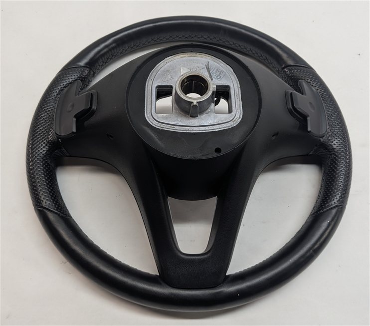 Thumbnail 4: 17-18 C300 C63 AMG W205 HEATED LEATHER STEERING WHEEL LANE KEEP (Black)