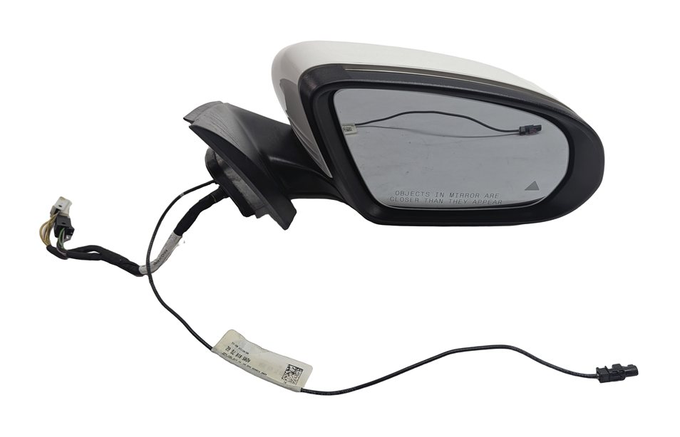 17-21 MERCEDES C300 C350 C400 C450 (W205) RIGHT BLIND SPOT DOOR MIRROR (White)