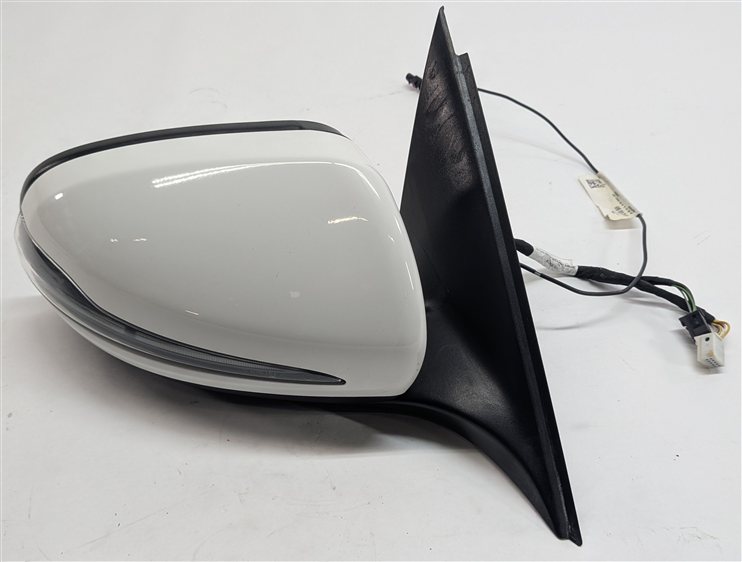 Thumbnail 3: 17-21 MERCEDES C300 C350 C400 C450 (W205) RIGHT BLIND SPOT DOOR MIRROR (White)