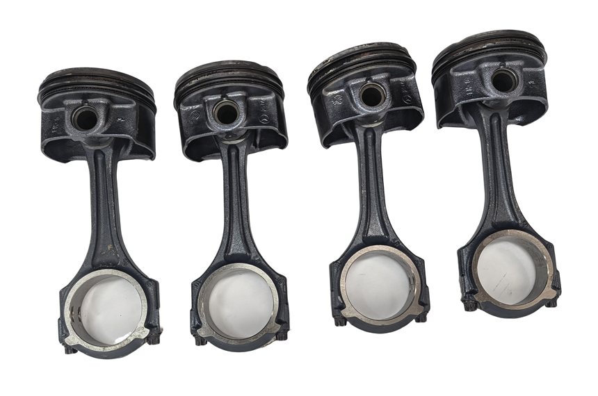 Thumbnail 4: 15-22 MERCEDES C E GLC SLC SLK (W205 W213 R171 X254) 2.0L M274 ENGINE PISTON SET