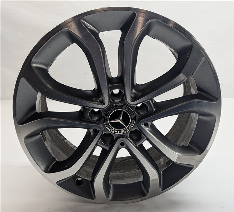 Thumbnail 2: 2015-2018 MERCEDES C300 C300d (W205) 17x7 - 10 SPOKE ALUMINUM WHEEL RIM