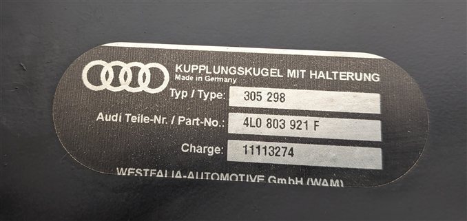 Thumbnail 5: 2007-2015 AUDI Q7 (4L) REAR TOWING TOW HITCH RECEIVER w/ WIRING HARNESS