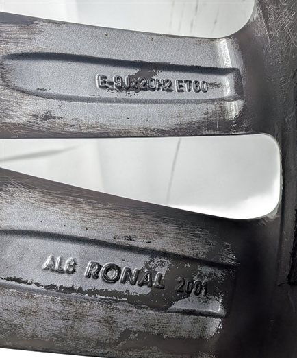 Thumbnail 6: 2010-2015 AUDI Q7 (4L) 20x9 10-SPOKE ALUMINUM ALLOY WHEEL RIM