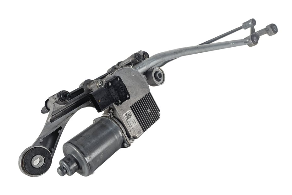 Thumbnail 3: 2007-2015 AUDI Q7 (4L) FRONT WINDSHIELD WIPER MOTOR w/ LINKAGE