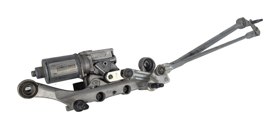 Thumbnail 4: 2007-2015 AUDI Q7 (4L) FRONT WINDSHIELD WIPER MOTOR w/ LINKAGE
