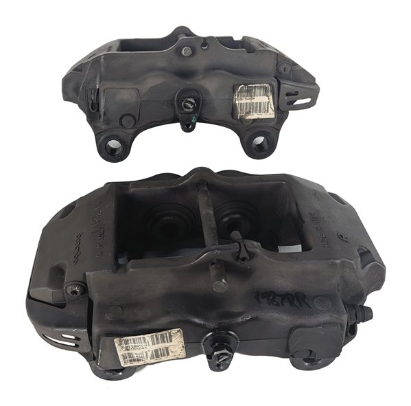 Thumbnail 3: 04-15 VW TOUAREG AUDI Q7 4L REAR LEFT & RIGHT ABS DISC BRAKE CALIPER SET2 BREMBO
