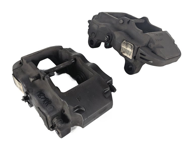 Thumbnail 4: 04-15 VW TOUAREG AUDI Q7 4L REAR LEFT & RIGHT ABS DISC BRAKE CALIPER SET2 BREMBO