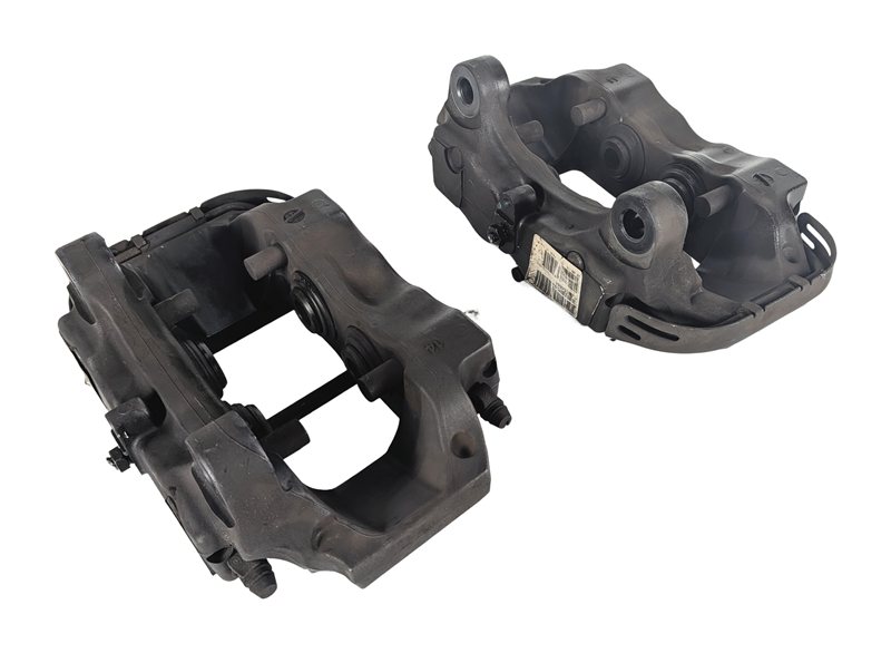 Thumbnail 7: 04-15 VW TOUAREG AUDI Q7 4L REAR LEFT & RIGHT ABS DISC BRAKE CALIPER SET2 BREMBO