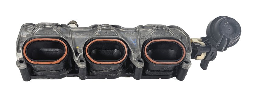 Thumbnail 6: 12-17 AUDI A6 A7 Q5 S5 SQ5 (C7 4G8 B8 8T 8R) RIGHT INTAKE MANIFOLD DIFFUSER RAIL
