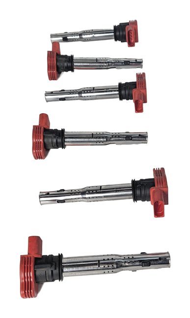 Thumbnail 2: 2005-2017 AUDI A4 S4 A5 S5 A6 S6 A7 A8 Q5 SQ5 Q7 R8 S8 IGNITION COIL SET 6