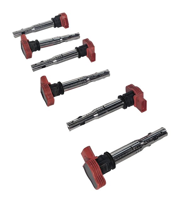 Thumbnail 3: 2005-2017 AUDI A4 S4 A5 S5 A6 S6 A7 A8 Q5 SQ5 Q7 R8 S8 IGNITION COIL SET 6