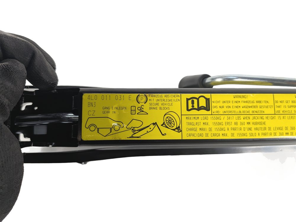 Thumbnail 7: 2013-2015 AUDI Q7 (4L) EMERGENCY SPARE TIRE CAR LIFT JACK LUG WRENCH TOOL KIT