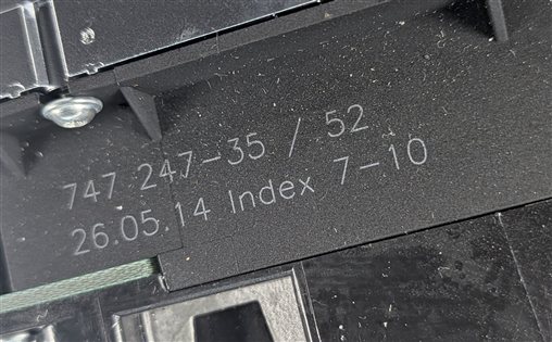 Thumbnail 9: 2013-2015 AUDI Q7 (4L) HEATER AC TEMPERATURE CLIMATE CONTROL PANEL (HEATED SEAT)