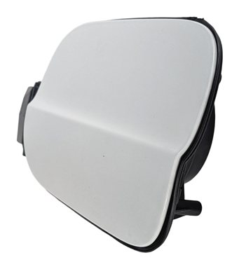 Thumbnail 3: 2010-2015 AUDI Q7 (4L) FUEL TANK DOOR LID COVER TRIM w/ HOUSING (White)