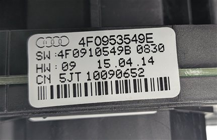 Thumbnail 10: 2009-2015 AUDI Q7 (4L) STEERING COLUMN BLINKER WIPER CRUISE COMBINATION SWITCH