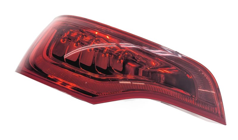 2010-2015 AUDI Q7 (4L) REAR LEFT DRIVER TAILLIGHT BRAKE LIGHT LAMP (LED)