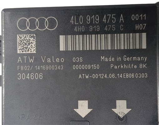 Thumbnail 6: 2013-2015 AUDI Q7 (4L) DRIVER ASSIST PDC PARK DISTANCE SENSOR CONTROL MODULE