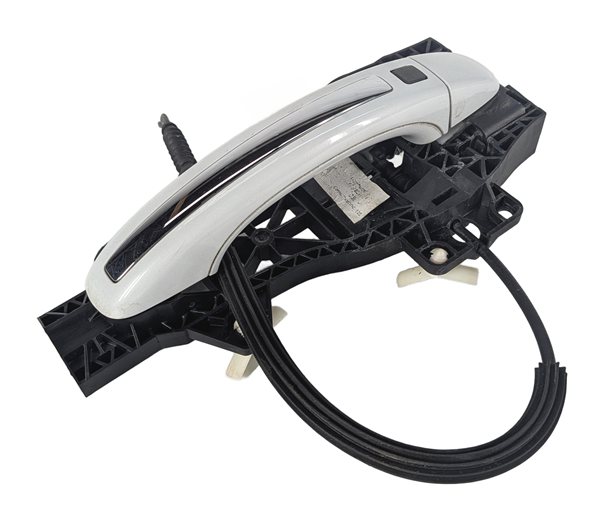 Thumbnail 3: 2007-2015 AUDI Q7 (4L) REAR LEFT KEYLESS ENTRY DOOR HANDLE (White)