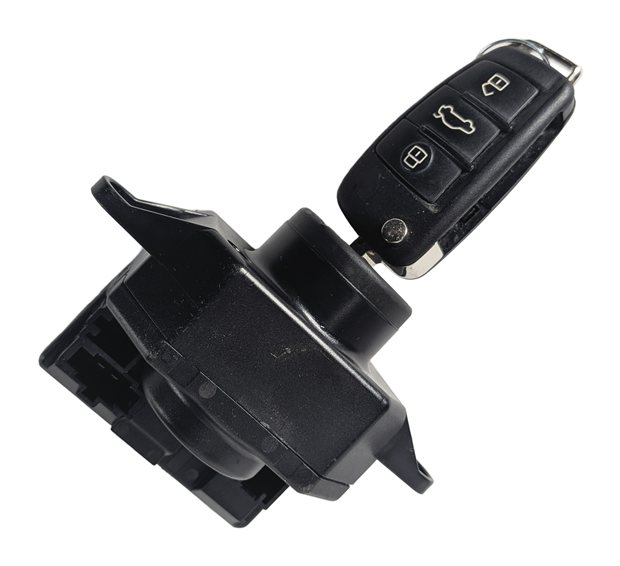 Thumbnail 3: 13-15 AUDI Q7 (4L) 3.0L CTWB SUPERCHARGED ENGINE BCM IMMOBILIZER MODULE KEY SET