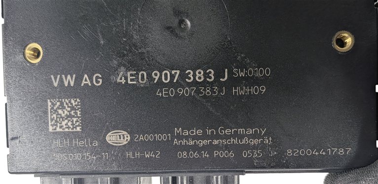 Thumbnail 6: 2007-2015 AUDI Q7 (4L) TRAILER HITCH TOW TOWING CONTROL MODULE