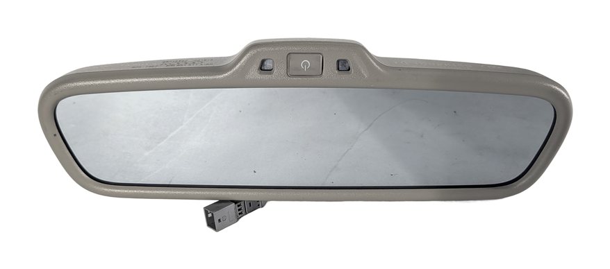 Thumbnail 2: 2010-2015 AUDI Q7 (4L) INTERIOR AUTODIM REAR VIEW MIRROR w/ COMPASS (Gray)