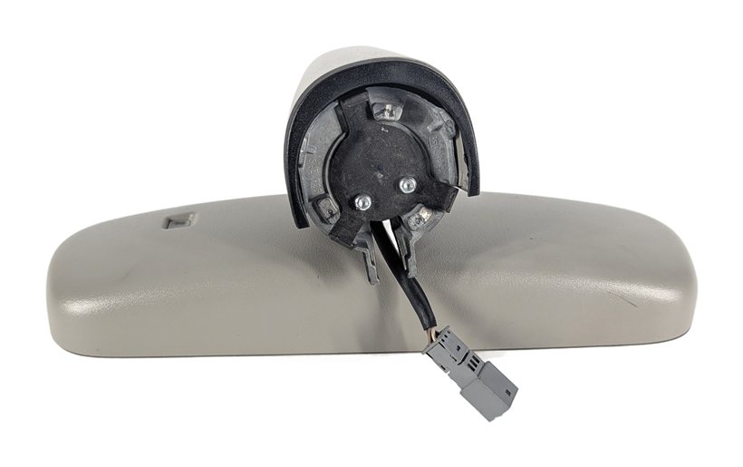 Thumbnail 5: 2010-2015 AUDI Q7 (4L) INTERIOR AUTODIM REAR VIEW MIRROR w/ COMPASS (Gray)