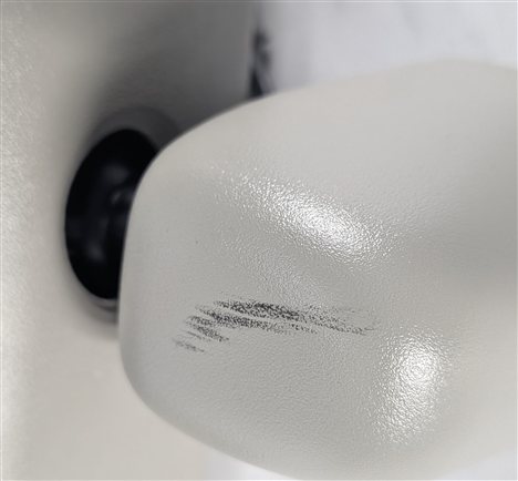 Thumbnail 8: 2010-2015 AUDI Q7 (4L) INTERIOR AUTODIM REAR VIEW MIRROR w/ COMPASS (Gray)