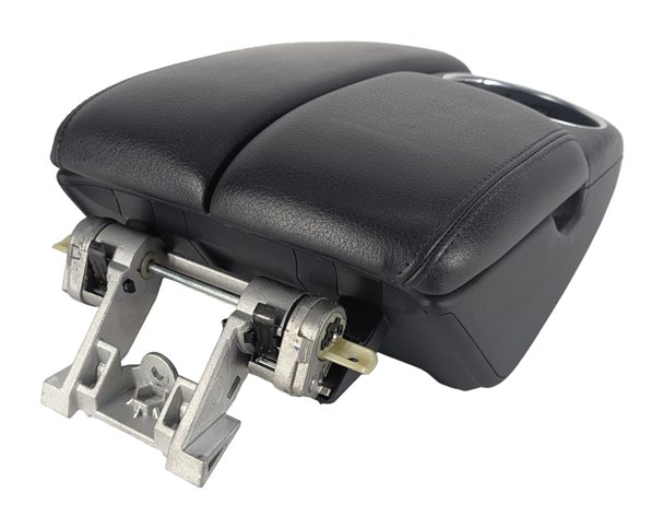 Thumbnail 5: 07-15 AUDI Q7 4L FRONT CENTER CONSOLE STORAGE BIN ARMREST CUPHOLDER (Black)