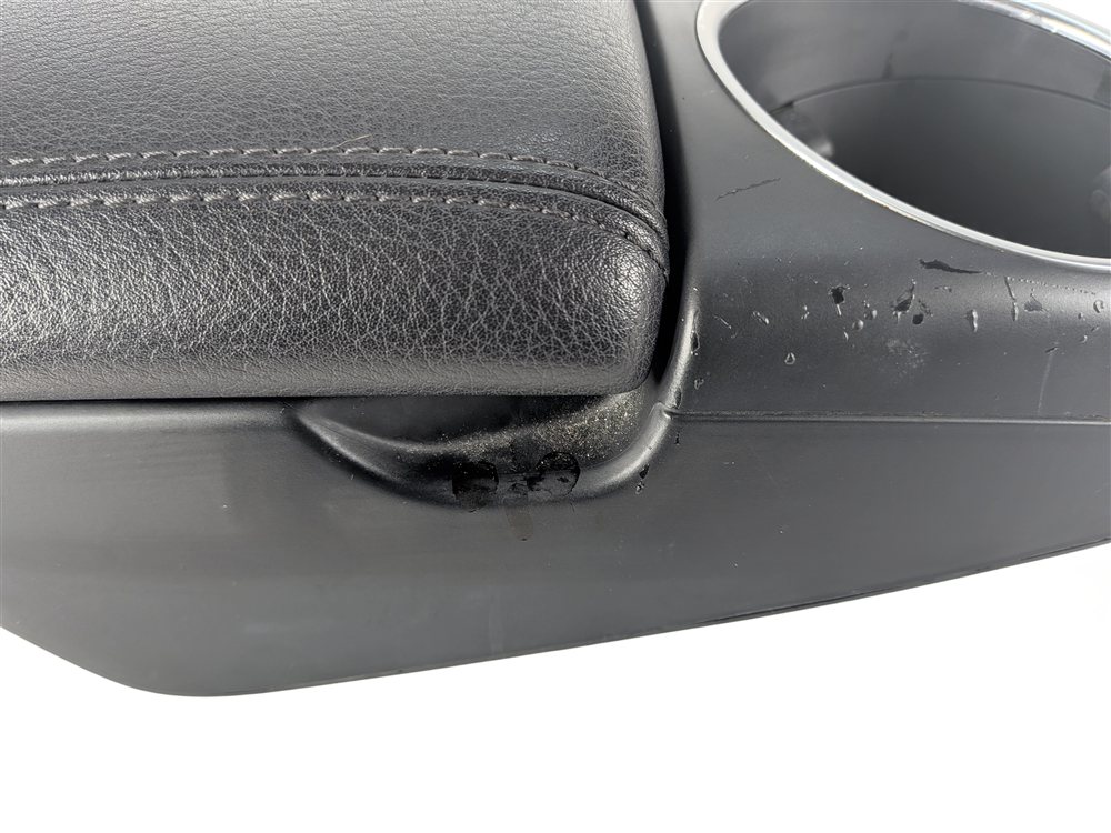 Thumbnail 8: 07-15 AUDI Q7 4L FRONT CENTER CONSOLE STORAGE BIN ARMREST CUPHOLDER (Black)