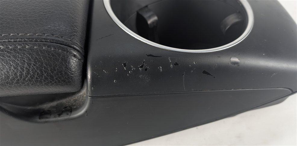 Thumbnail 9: 07-15 AUDI Q7 4L FRONT CENTER CONSOLE STORAGE BIN ARMREST CUPHOLDER (Black)