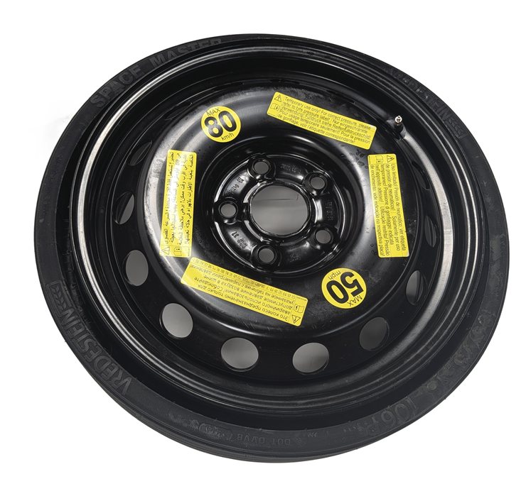 Thumbnail 3: 2004-2017 VW TOUAREG AUDI Q7 (4L) 18x6-1/2 COLLAPSIBLE SPARE TIRE WHEEL RIM