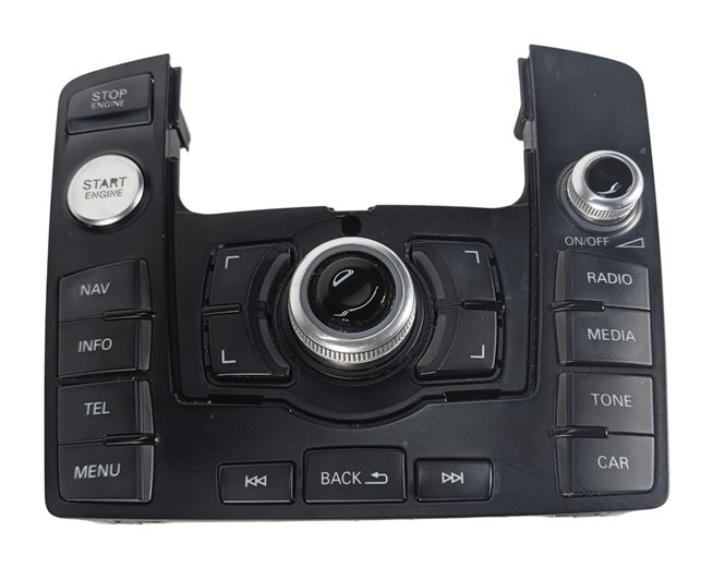 Thumbnail 3: 2012-2015 AUDI Q7 (4L) FRONT CENTER CONSOLE MMI MEDIA NAVIGATION CONTROL SWITCH