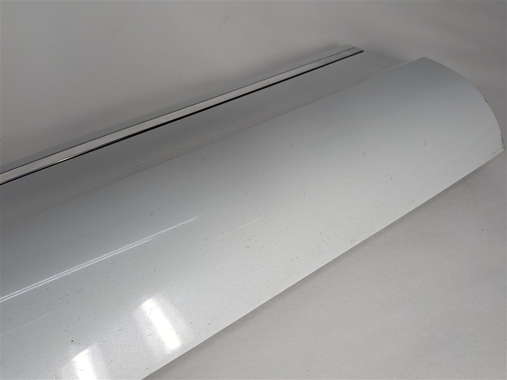 Thumbnail 10: 10-15 AUDI Q7 FRONT LEFT DRIVER LOWER DOOR TRIM MOULDING (w/out SLINE) (White)