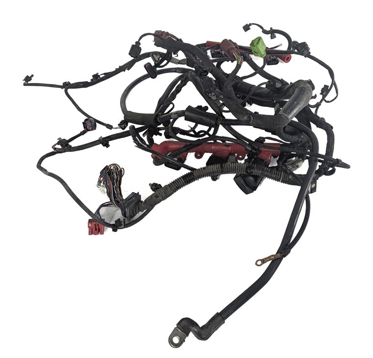 Thumbnail 1: 2015 AUDI Q7 (4L) 3.0L SUPER (CTWB) ENGINE MOTOR WIRE WIRING HARNESS LOOM
