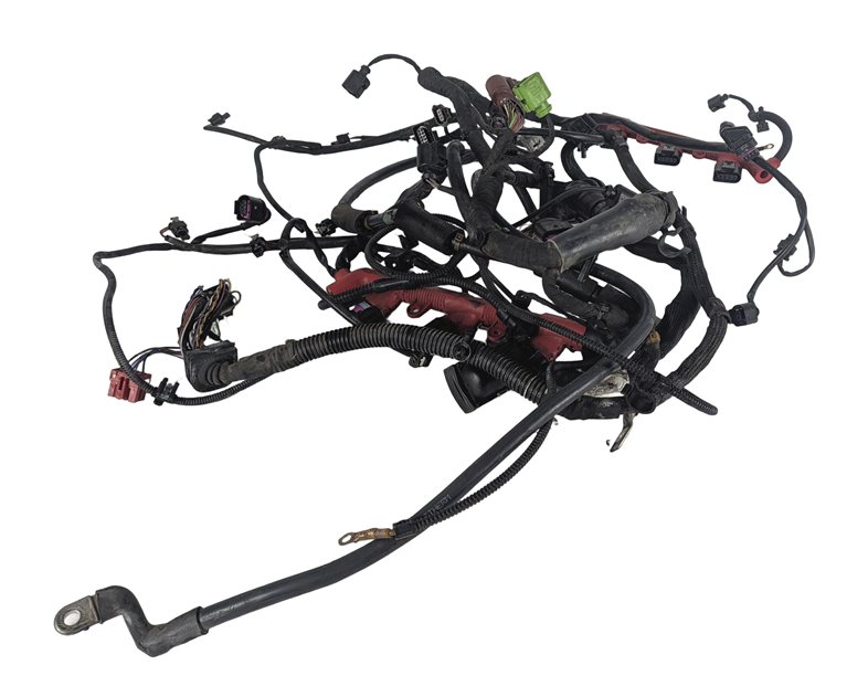 Thumbnail 2: 2015 AUDI Q7 (4L) 3.0L SUPER (CTWB) ENGINE MOTOR WIRE WIRING HARNESS LOOM
