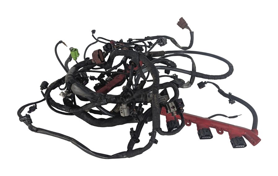 Thumbnail 3: 2015 AUDI Q7 (4L) 3.0L SUPER (CTWB) ENGINE MOTOR WIRE WIRING HARNESS LOOM