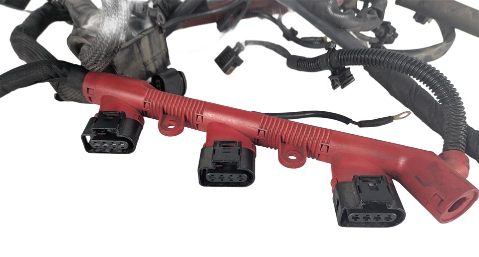 Thumbnail 5: 2015 AUDI Q7 (4L) 3.0L SUPER (CTWB) ENGINE MOTOR WIRE WIRING HARNESS LOOM