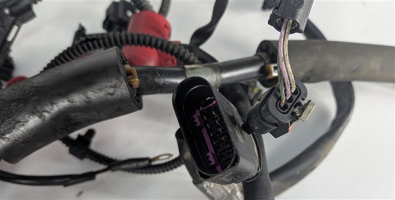 Thumbnail 6: 2015 AUDI Q7 (4L) 3.0L SUPER (CTWB) ENGINE MOTOR WIRE WIRING HARNESS LOOM