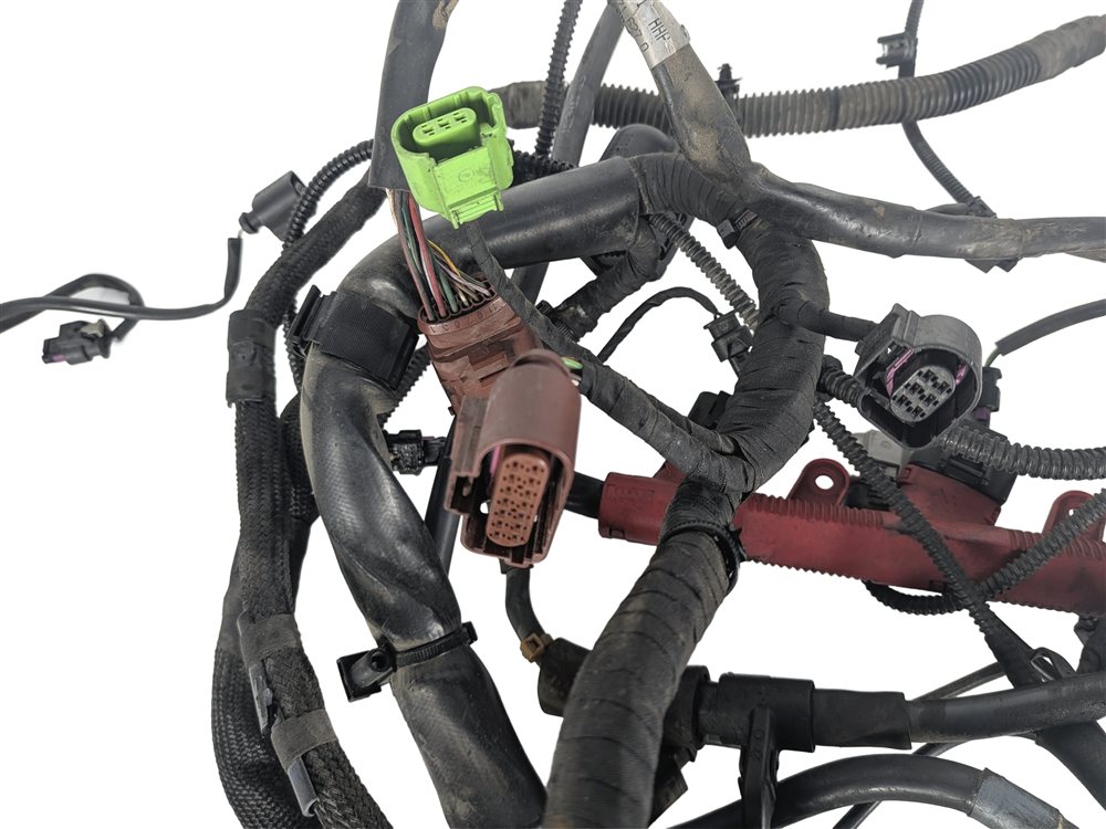 Thumbnail 8: 2015 AUDI Q7 (4L) 3.0L SUPER (CTWB) ENGINE MOTOR WIRE WIRING HARNESS LOOM