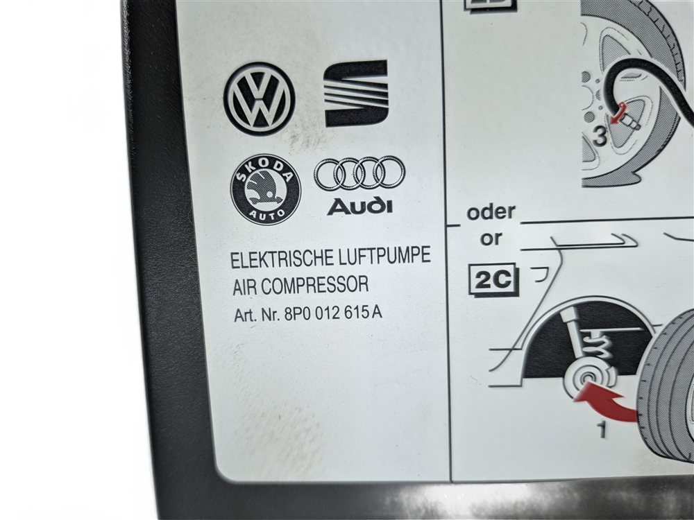 Thumbnail 6: 2015 AUDI Q7 (4L) EMERGENCY TIRE AIR COMPRESSOR PUMP
